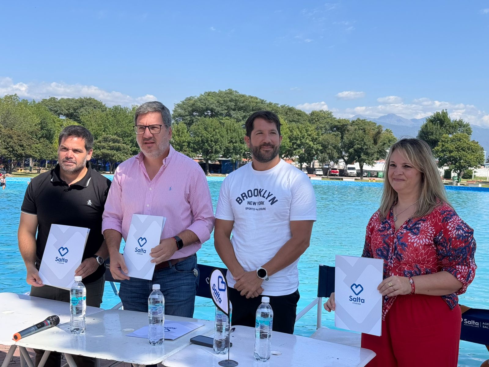 Firma Convenio marco de cooperación entre el Ente de Turismo, Agencia Salta Deportes de la Municipalidad de Salta y la Cámara Hotelera, Gastronómica y afines de Salta